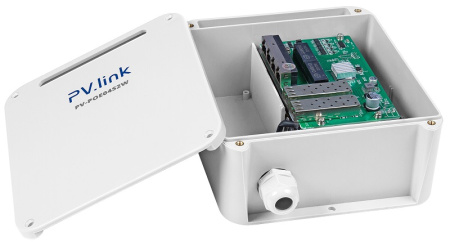PV-PОЕ04S2W PV-Link уличный 6 портовый коммутатор