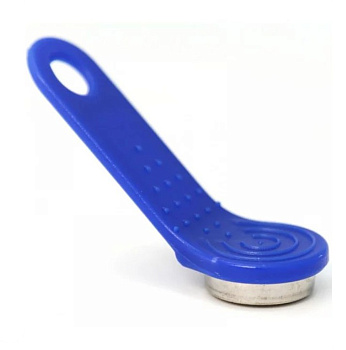 RW1990 ключ синий перезаписываемый ключ-заготовка стандарта DS1990 IronLogic