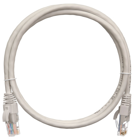 EC-PC4UD55B-005-GY коммутационный шнур (патчкорд)  NETLAN U/UTP 4 пары, Кат.5е