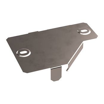 PR16.5902 Крышка переходника правого Стандарт INOX (AISI 409) 100х50 Промрукав