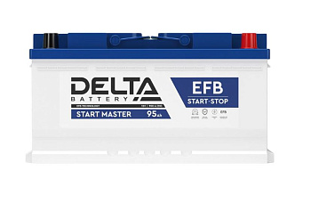 Аккумулятор Delta START MASTER 95 Ah EFB