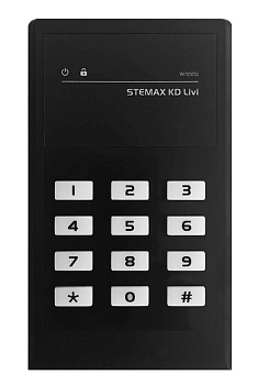 STEMAX KD Livi (black) беспроводная кнопочная кодовая панель