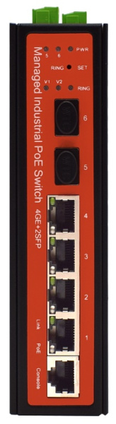 WI-PMS306GF-I промышленный управляемый L2 коммутатор Wi-Tek