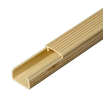 PR.025434 Кабель-канал сосна 2-й замок 15х10 мм (234м/уп) Промрукав