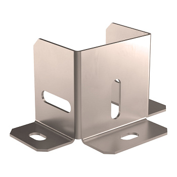 PR16.3717 Универсальный ввод трассы лотков Стандарт INOX (AISI 409) 50х50 Промрукав