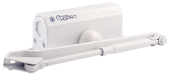 НОРА-М №3S F фиксация бол. (до 80кг) доводчик морозостойкий (белый) 