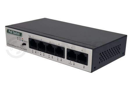 TSn-4P6U 6-ти портовый неуправляемый коммутатор Tantos