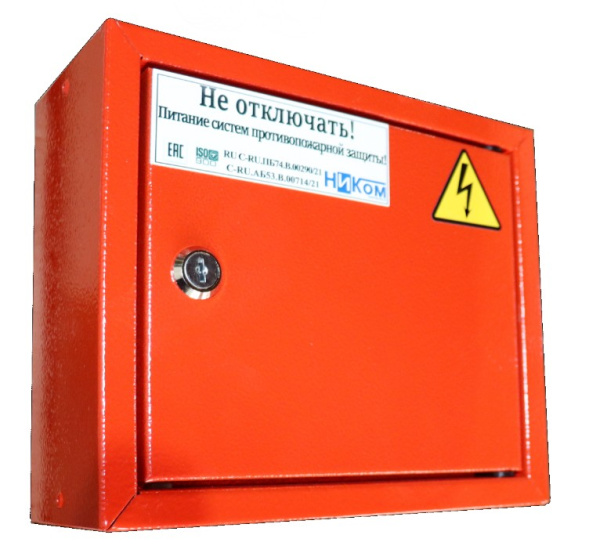 ЩУ-П НИКОМ 230-IP31-1[6/230/6] щит управления и автоматизации пожарный НИКОМ