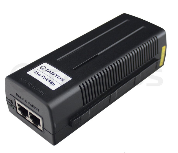 TSn-PoE48n PoE-инжектор для сетей Tantos