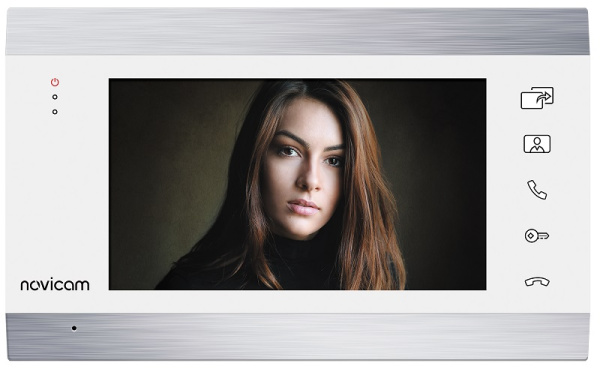 WHITE MAGIC 7C (ver.4776) аналоговый видеодомофон NOVIcam