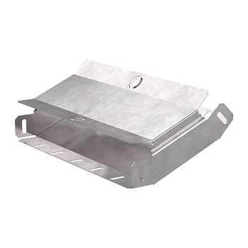 PR16.0541 Угол вертикальный внутренний 45 градусов с крышкой Стандарт 300х50 Промрукав