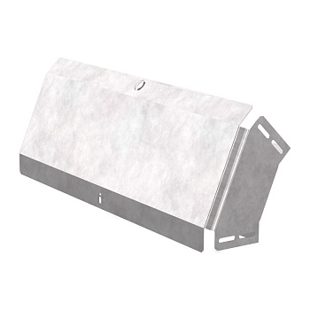 PR16.0582 Угол вертикальный внешний 45 градусов с крышкой Стандарт 600х100 Промрукав PR16.0582 Угол вертикальный внешний 45 градусов с крышкой Стандарт 600х100 Промрукав