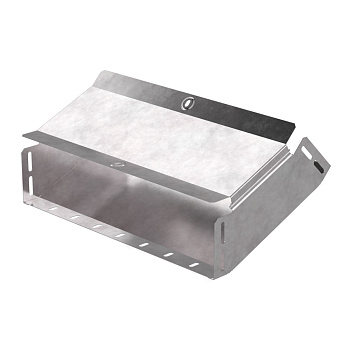 PR16.0594 Угол вертикальный внутренний 45 градусов с крышкой Стандарт 400х100 Промрукав PR16.0594 Угол вертикальный внутренний 45 градусов с крышкой Стандарт 400х100 Промрукав