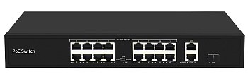 ST-NS116MB-GDF неуправляемый коммутатор сетевой Smartek