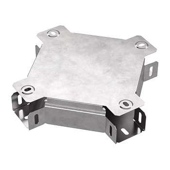 PR16.0573 Ответвитель Х-образный с крышкой Стандарт 50х50 Промрукав PR16.0573 Ответвитель Х-образный с крышкой Стандарт 50х50 Промрукав