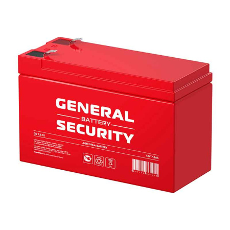 Аккумулятор GS 7,2-12 (12В/7.2Ач) 