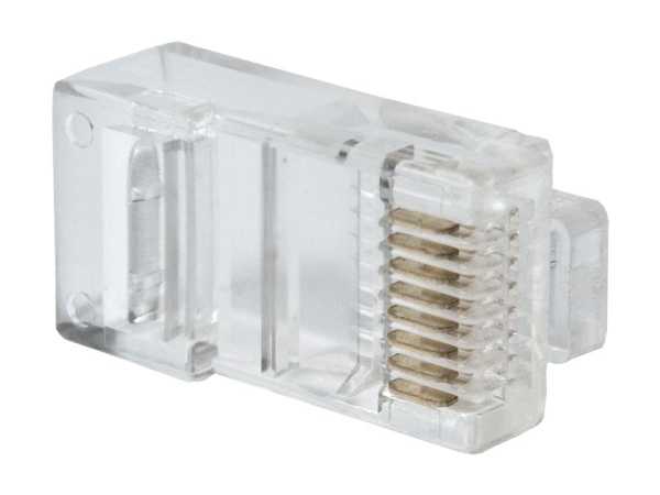 RJ-45 коннектор (Cat-5e, 8P8C)_v.1 (20 шт/уп) Optimus