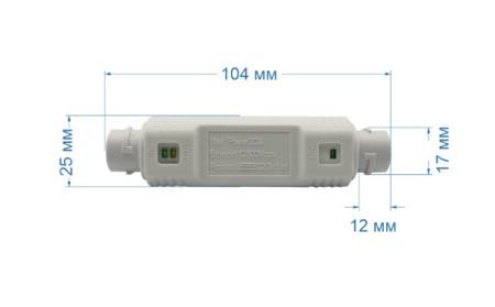ST-VBP1 приемопередатчик удлинитель PoE Space Technology