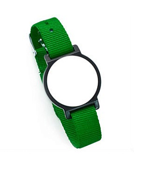 IL-14TG браслет Temic нейлоновый ремешок с металл.застёжкой (зелёный) IronLogic