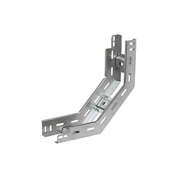 PR08.5239 Угол вертикальный внутренний 90 градусов лестничный 300х50 (1,2 мм) Промрукав