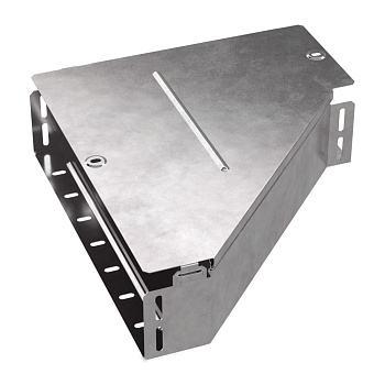 PR16.0681 Переходник левый с крышкой Стандарт 400х150х100 Промрукав