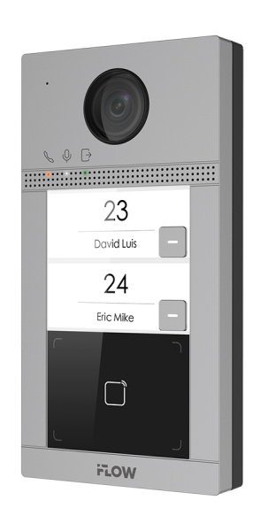 F-VI-1405ISMCWE1 IP вызывная панель на двух абонентов с ИК-подсветкой и Wi-Fi iFlow