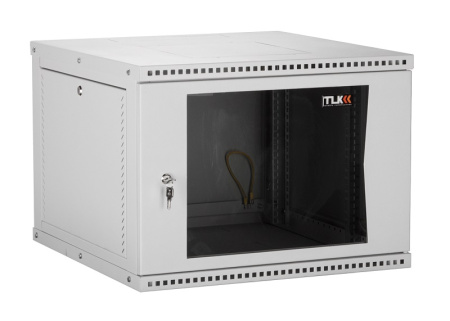 TWI-096035-R-G-GY настенный разборный шкаф TLK 19", 9U