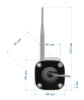 ST-VX2673 POE 4G LIGHT (версия 3) уличная всепогодная IP-камера видеонаблюдения с встроенным микрофоном Space Technology