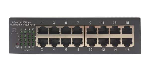 ST-ES161M сетевой 16-ти портовый коммутатор Space Technology