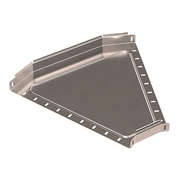 PR16.3479 Угол горизонтальный 45 градусов Стандарт INOX (AISI 409) 500х50 Промрукав