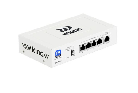 WK-PS305 v2 коммутатор неуправляемый PoE 45Вт, 4GE(PoE)+1GE Wi-Tek 