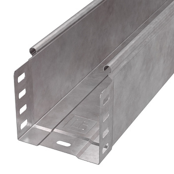 PR16.2158 лоток неперфорированный Стандарт HDZ 100х100х3000 (1,0 мм) (6 м/уп) Промрукав