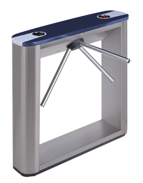 PERCo-TTD-03.1G турникет тумбовый эл/мех, для эксплуатации внутри помещений, темно-серый цвет PERCo