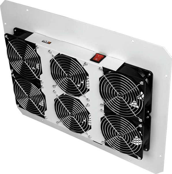 TLK-FAN6-GY вентиляторный блок для напольных шкафов
