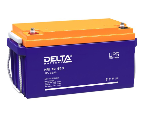 Аккумулятор Delta HRL 12-65 X