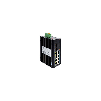 SP3010F-BT коммутатор промышленный неуправляемый PoE BT, 8GE+2SFP , Wi-Tek
