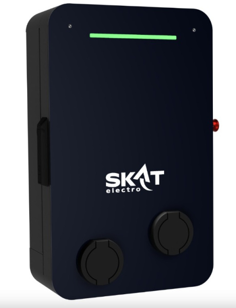 SKAT ELECTRO TECHNO - 22/2/type 2 зарядная станция для электромобилей Бастион