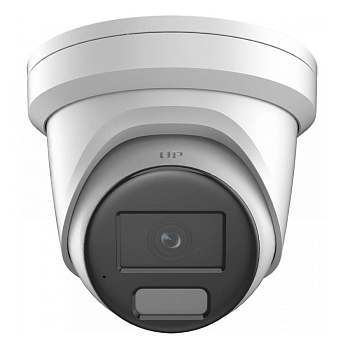 F-IC-2346CM(4mm) (Аналог DS-2CD2347G2H-LIU(4mm)(eF)) 4Мп уличная купольная IP-камера с гибридной Smart подсветкой  iFlow