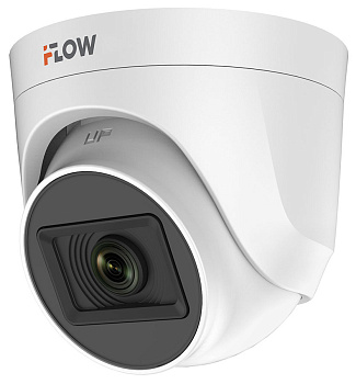 F-AC-1321(2.8mm) (Аналог HDC-T020-P(B)(2.8mm)) 2Мп внутренняя купольная HD-TVI iFlow