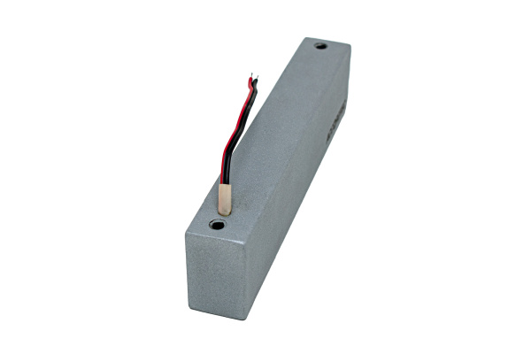 ML-295K замок электромагнитный с уголком (серебряный металлик) AccordTec