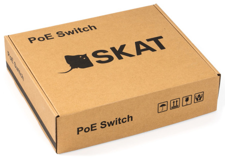 SKAT PoE-4E-1G неуправляемый коммутатор