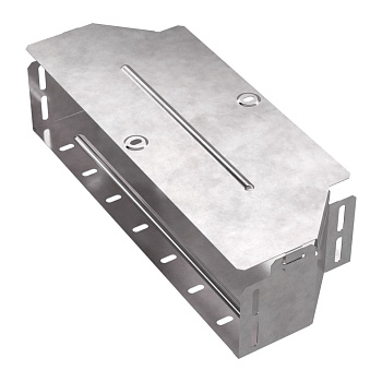 PR16.0657 Переходник симметричный с крышкой Стандарт 400х300х100 Промрукав PR16.0657 Переходник симметричный с крышкой Стандарт 400х300х100 Промрукав