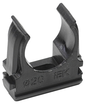 CTA10D-CF20-K02-100 держатель с защёлкой CF20 черный (100 шт/уп) IEK