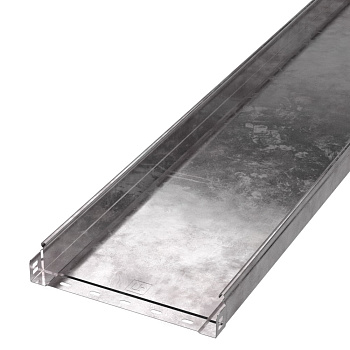 PR16.0055 лоток неперфорированный Стандарт 300х50х3000 (0,8 мм) (6 м/уп) Промрукав