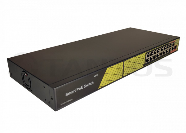 TSn-16FP18G2S1 18-ти портовый неуправляемый PoE коммутатор Tantos