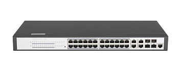 GL-SW-G204-24P управляемый L2 PoE коммутатор GIGALINK 