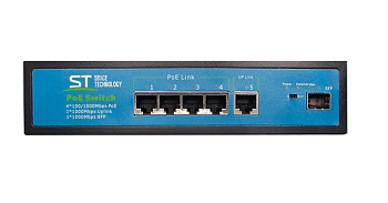 ST-S42POE (4G/1G/1S/65W/А) PRO (версия 4) сетевой PoE коммутатор Space Technology