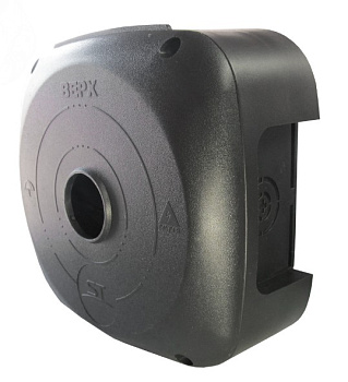 ST-K07 PRO (ЧЕРНАЯ) универсальная монтажная коробка для видеокамер охранного наблюдения Space Technology