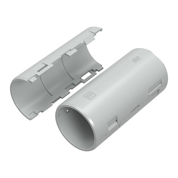 PR13.0432 муфта разборная d32 мм атмосферостойкая серая (5шт/210шт уп/кор) Промрукав PR13.0432 муфта разборная d32 мм атмосферостойкая серая (5шт/210шт уп/кор) Промрукав