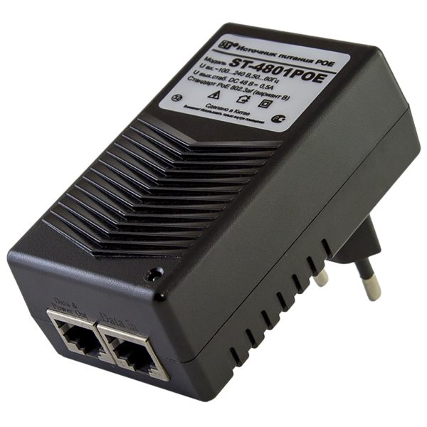 ST-4801 POE блок питания Space Technology